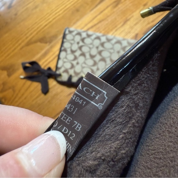 Coach Rain Boots Y2K Size 7B - Picture 5 of 9